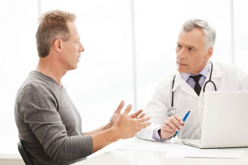 Sprejem specialista za prostatitis