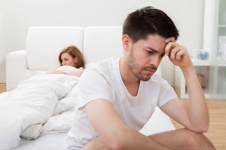 impotenca pri človeku kot zaplet prostatitisa